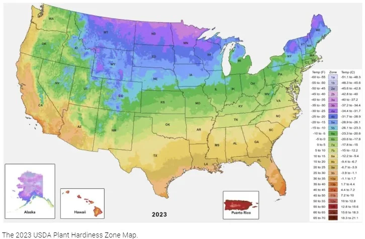 The newest hardiness zone map fine-gardening fine gardening